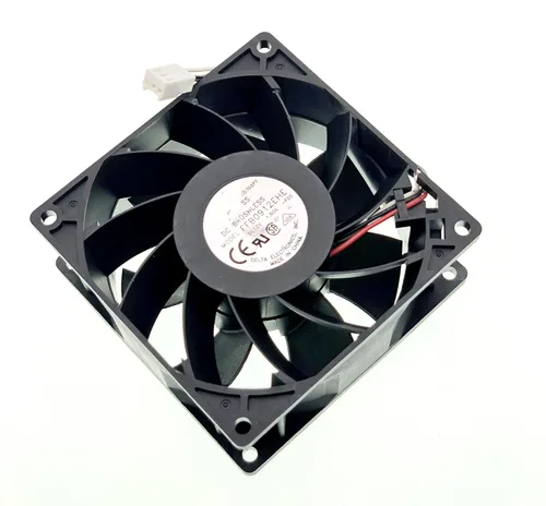 Miniatura 3 de Nuevo ventilador de refrigeración para FFB0912EHE DC12V 1.50A 16.2W 5700RPM 102CFM 92X92X38mm 3-Pin 3-Wire Ventilador sin escobillas.
