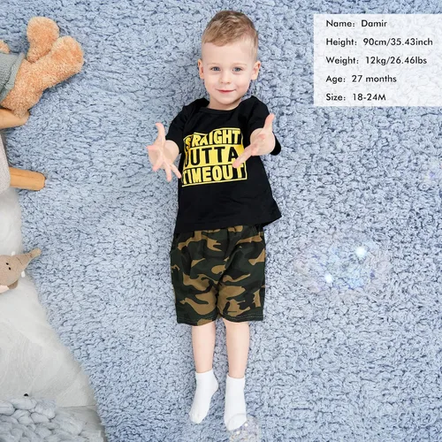 Miniatura 67 de Conjunto de ropa de verano para bebé y niño, camiseta de manga corta de algodón, pantalones cortos de dinosaurios, conjunto de ropa para niño