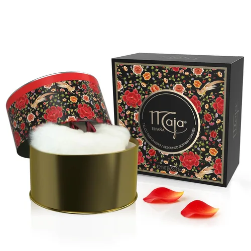 Maja Talco Perfumado, Talco Maja con la esencia clásica oriental de los productos Maja para mantener tu piel fresca y seca, Talco para lucir unas