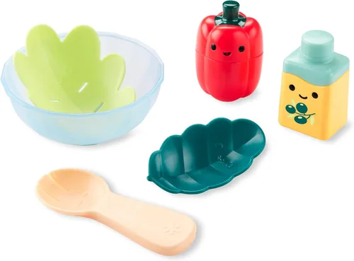 Skip Hop Juguete de baño para bebés Tub-to-Table Café Prep & Serve Set de Ensalada para Bañera Juego Sensorial para el Desarrollo Edad 12m+ Preparar