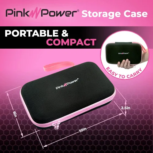 Miniatura 4 de Pink Power Tijeras eléctricas de tela para manualidades, costura, cartón, alfombra y álbumes de recortes, herramienta de corte profesional Rosa