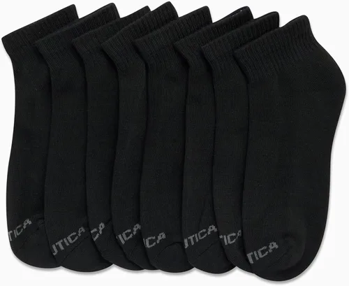 Miniatura 3 de Nautica Calcetines atléticos para hombre Calcetines acolchados de corte cuarto (8 unidades)