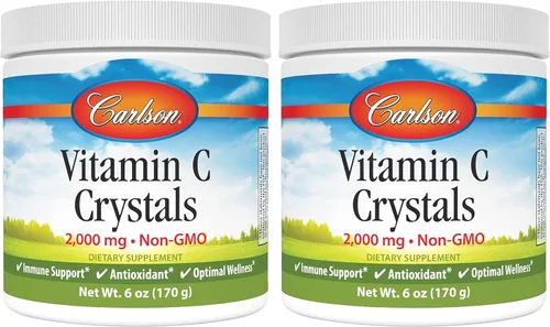 Miniatura 9 de Carlson Labs Cristales de vitamina C sin OMG, 6 onzas