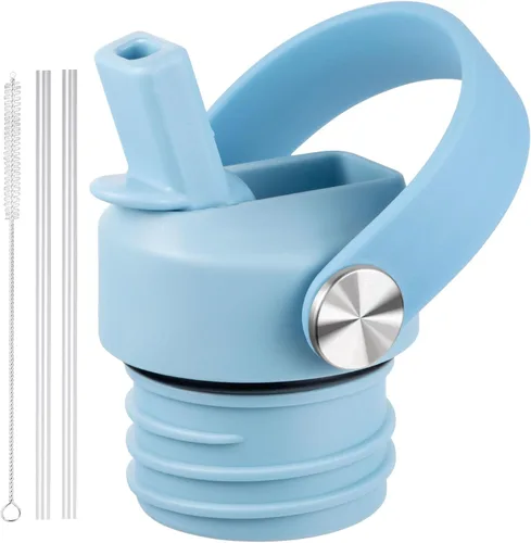Miniatura 7 de Tapa de popote para Hydroflask, tapas con popote para Hydro Flask de boca estándar de 18, 21, 24 onzas, tapa deportiva de repuesto para tapa Alpine