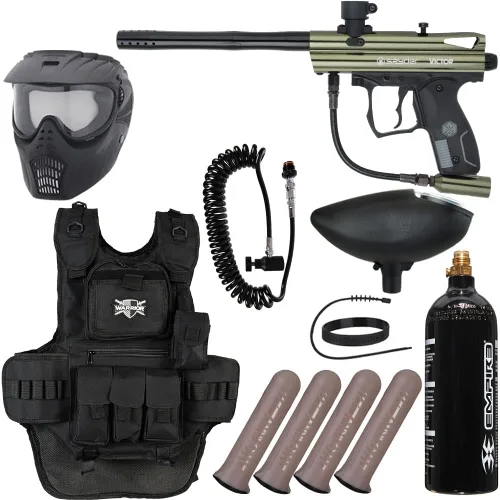 Miniatura 6 de Action Village Kingman Spyder Victor - Kit de pistola de paintball pesada
