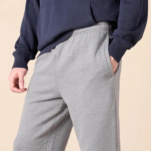 Miniatura 4 de Tienda Essentials - Pantalón deportivo de vellón con parte inferior abierta para hombre (disponible en tallas grandes y altas)