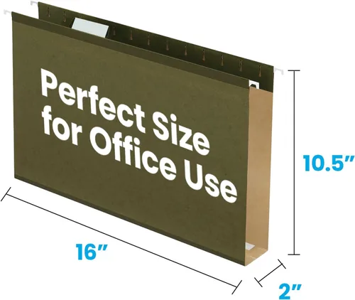 Miniatura 6 de Pendaflex, fólder organizador para colgar, Verde (Standard Green)