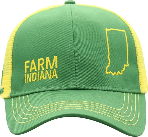 Miniatura 12 de John Deere Gorra de béisbol con logotipo y malla trasera con contraste, para hombre