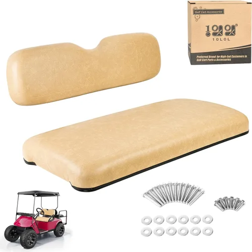 Miniatura 8 de 10L0L Conjunto de Asiento Delantero para Carrito de Golf para EZGO TXT 1994-2013, Cojines de Fondo de Asiento de Estilo Fábrica y Kit de Reemplazo