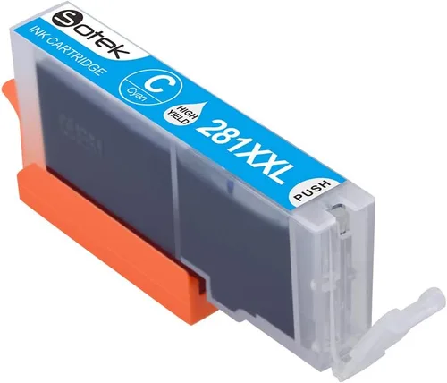 Miniatura 7 de Sotek Cartuchos de tinta compatibles PGI-280XXL CLI-281XXL 280XL 281XL 280 281, uso con PIXMA TS9120 TS8120 TS8220 TS8320 TS8322 TS9120 TS8100