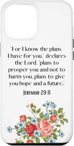 Miniatura 25 de iPhone 13 Pro Max Sé los planes que tengo para ti, dice el Señor Jeremías 29:11