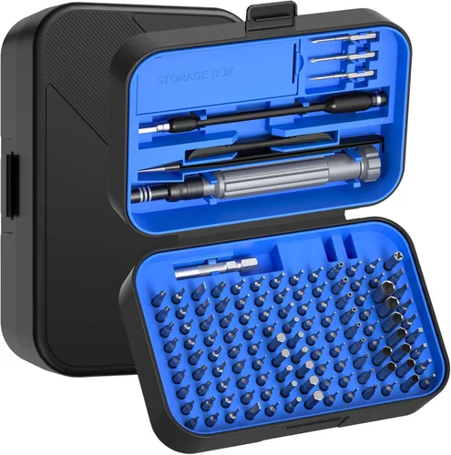 Juego de destornilladores de precisión SOONAN, kit de herramientas de electrónica de 150 en 1 con juego de destornilladores magnéticos de 120 puntas