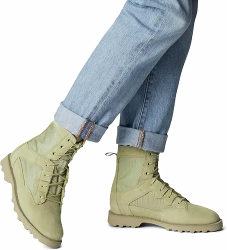 Miniatura 6 de SOREL Botas OTM Caribou para mujer, botas de nieve impermeables de gamuza y nailon