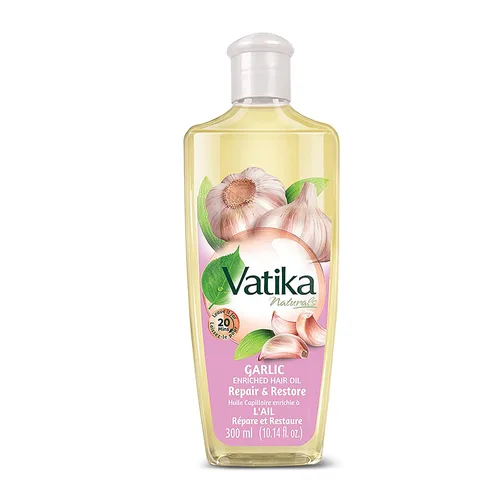 Miniatura 9 de Dabur Vatika Naturals Aceite de coco enriquecido para el cabello, fórmula nutritiva para un cuero cabelludo saludable, suave, manejable y sedoso