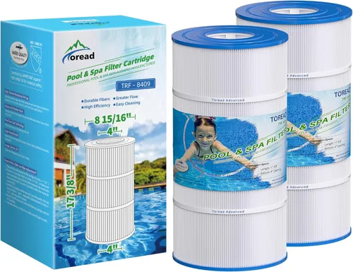 TOREAD Repuesto para filtro de piscina Pleatco PA90, CX900RE, C900, Unicel C-8409, Filbur FC-1292, Posi-Clear Sta-Rite PXC95, Clearwater II ProClean