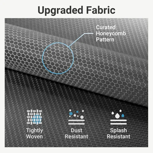 Miniatura 5 de VIPEK V4C Perchero de Ropa con Funda, Armario Portátil de Servicio Pesado, Perchero de Ropa de Metal Ajustable para Colgar Ropa con Barras Colgantes
