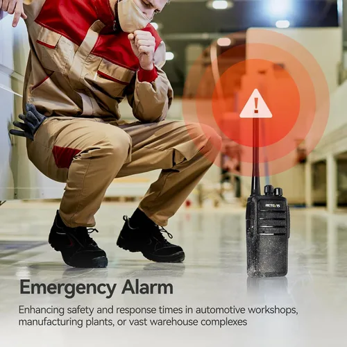 Miniatura 6 de Retevis Walkie Talkies RT21 para adultos, radios de 2 vías Walkie Talkies de largo alcance, radios portátiles FRS bidireccionales con auriculares