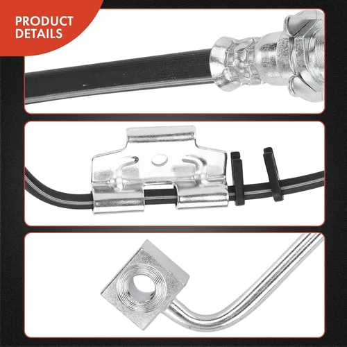 Miniatura 5 de A-Premium Manguera hidráulica de freno delantero del lado del conductor compatible con modelos Dodge y Ram - Ram 2500/Ram 3500 2003-2010, 2500