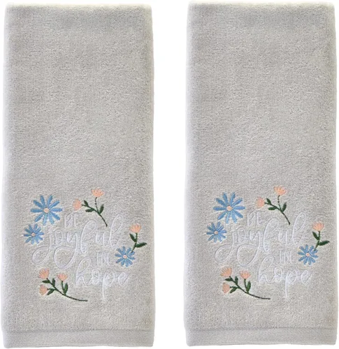 Miniatura 10 de SKL Home de Saturday Knight Ltd. Cesta de flores toalla de mano para bicicleta (paquete de 2), color blanco Bicicleta de cesta de flores