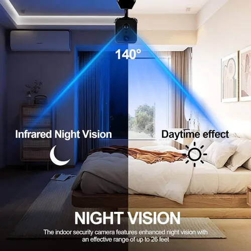 Miniatura 4 de Cámara de vigilancia 4G, cámara de seguridad, 2K HD cámara de seguridad interior/exterior, visión nocturna HD, detección de movimiento AI