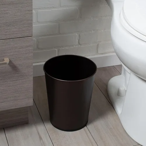 Miniatura 2 de Bath Bliss bote de basura de acero inoxidable Bronce