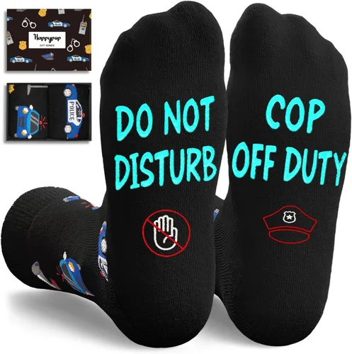 Miniatura 7 de HAPPYPOP Gifts for Geek Chef - Funny Socks for Bus Driver Police Fireman Men Women