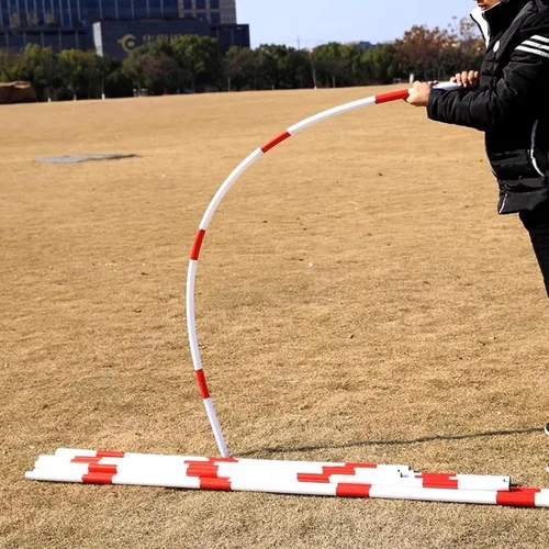 Miniatura 7 de YXXSDP Juego de bastones de agilidad de fútbol desmontables, paquete de 5 palos de entrenamiento flexibles, para entrenamiento de fútbol
