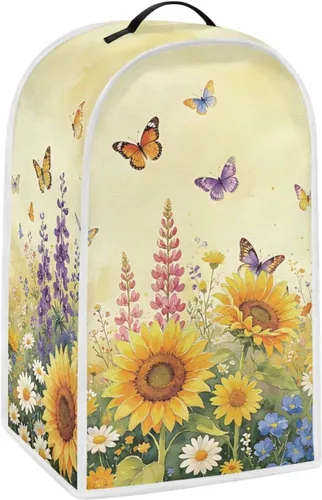 Miniatura 14 de Blender Dust Cover, Stand Mixer or Coffee Maker Appliance Cover, Anti Fingerprint Polyester Dust Proof Stain Resistant Blender Cover for Home