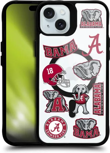 Miniatura 388 de Head Case Designs Funda de gel suave con licencia oficial de la Universidad de Alabama UA Collage compatible con Apple iPhone 13 Pro Max