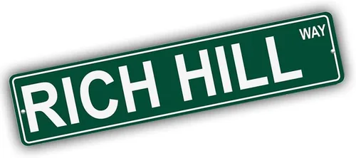 Miniatura 93 de Ohio Mountains Pick Your Mountain Compatible/repuesto para Acme Hill United States Mountain aluminio metal metal metal estilo letrero de calle