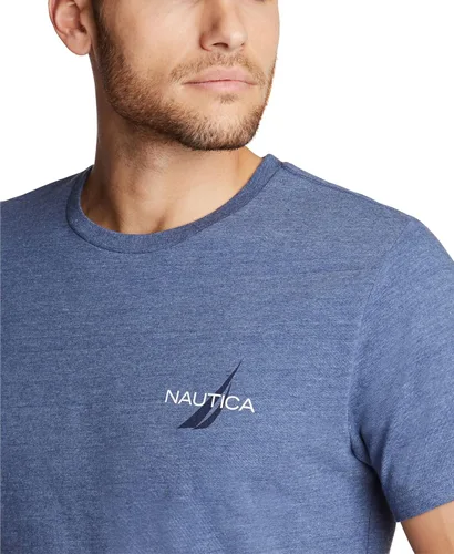 Miniatura 4 de Nautica Camiseta estampada de manga corta para hombre