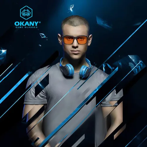 Miniatura 6 de Okany Blue Light Blocking Glasses Gaming Computer Glasses Powerful Professional Screen Filter Negro claro