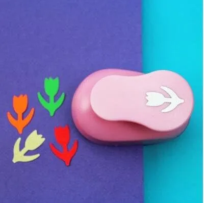 Miniatura 6 de Fascola Perforadora de papel de 5/8 pulgadas, para álbumes de recortes, grabado, corte de niños, perforadora hecha a mano (mariposa 1)