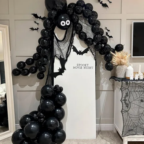 Miniatura 6 de 105 globos de enlace negro de 6 pulgadas, globos de enlace rápido, globos de látex para sesión de fotos, baby shower, decoración de fiesta