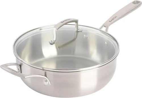Miniatura 3 de Babish Juego de utensilios de cocina de grado profesional de 12 piezas (acero inoxidable, acero al carbono y aluminio) con bandejas para hornear