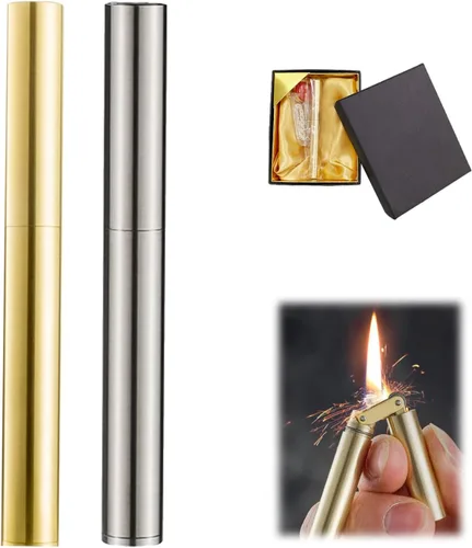 Encendedor de cobre de queroseno, encendedor de trinchera vintage, encendedor creativo de latón resistente al viento, encendedor de aceite de