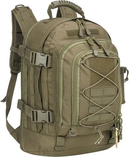 Miniatura 11 de Mochila táctica Miramrax para senderismo militar - Mochila Molle para hombres, paquete de asalto de 3 días, bolsa de evacuación para camping, viaje