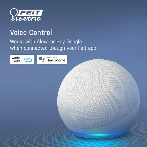 Miniatura 5 de Feit Electric CFC40/927CA/FIL/AG Bombilla LED inteligente, WiFi, regulable, no requiere concentrador, compatible con Alexa o Google Assistant