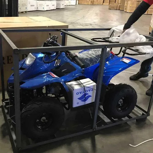 Miniatura 6 de HHH 110cc ATV Boulder 110B1 Gas Quad Youth Niños completamente automáticos 4 Wheeler