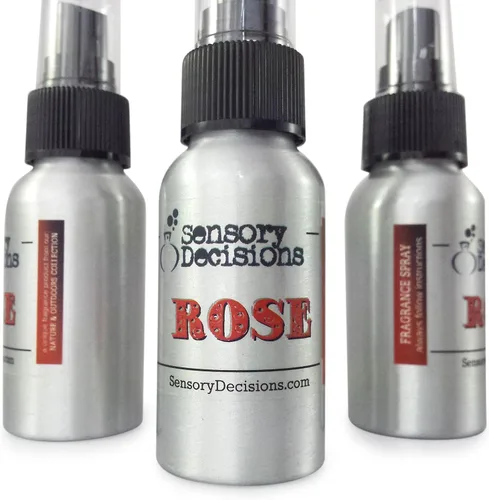 Miniatura 5 de Spray de fragancia de rosas, ambientador perfumado de rosa, aroma a rosa para el hogar, por Sensory Decisions (oferta de 5 botellas)