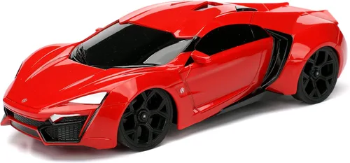 Miniatura 5 de Jada Fast & Furious 7.5" Lykan Hypersport - Coche de control remoto RC con 2.4GHz, juguetes para niños y adultos