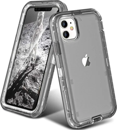Miniatura 10 de ORIbox Funda compatible con iPhone 11, resistente a los golpes, anticaídas, transparente