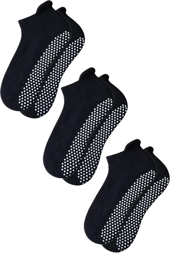 RATIVE - Calcetines antideslizantes para yoga pilates y hospitales para adultos hombres y mujeres