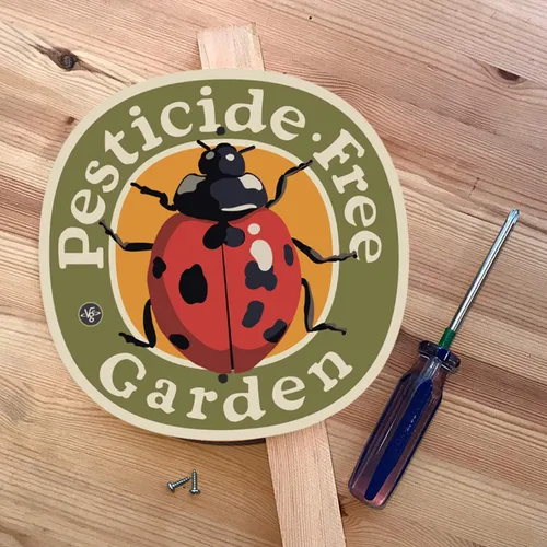 Miniatura 2 de Pesticide Free Garden Sign
