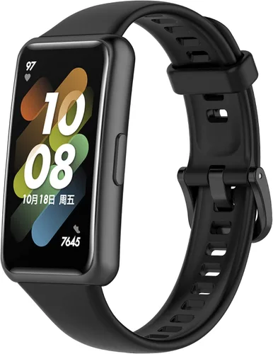 Miniatura 15 de Senter Banda de repuesto de goma suave de liberación rápida para Huawei Band 7 Smart Watch Púrpura
