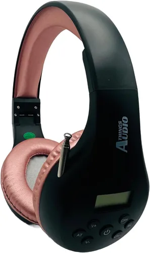 Miniatura 16 de Auriculares de radio FM personales portátiles con antena extraíble para gran recepción, caminar, trotar, relajarse, escuela, radio conversacional