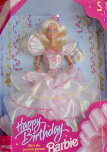 Barbie Muñeca de feliz cumpleaños - Ella es el regalo más bonito! (1995)