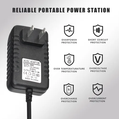Miniatura 5 de Cargador de repuesto de 18 V compatible con Hyperice Hypervolt 2 Pro, Hypervolt 2, Hypervolt Go, Hypervolt Go 2, Vyper 3 masajeador pistola