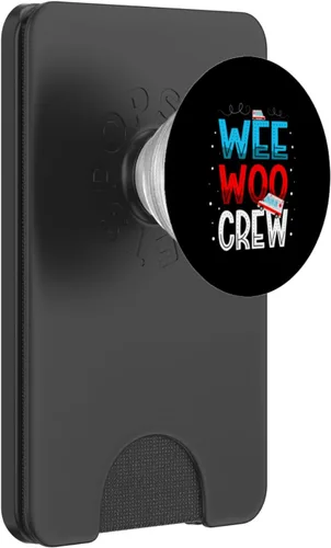 Miniatura 7 de Wee Woo Crew Ambulancia Técnico Paramédico EMT PopSockets intercambiables PopGrip