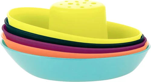 Miniatura 3 de Boon Fleet - Juego de juguetes para niños de 9 meses en adelante, multicolor (paquete de 10)